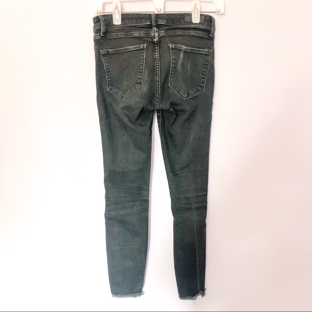 Abercrombie Harper Low Rise Ankle Jeans Distressed - Picture 7 of 9